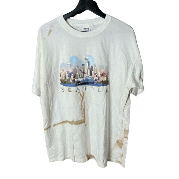 VTG Seattle T Shirt Large - Picture 1 of 3